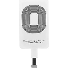 2 x Receptor de Cargador QI para iPhone Blanco Alta calidad