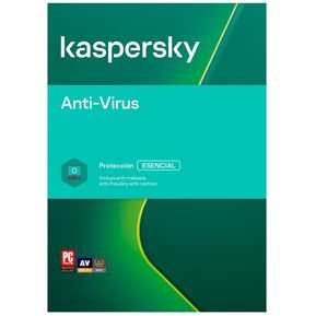 Kaspersky Antivirus 2022 3 Equipos 1 Año