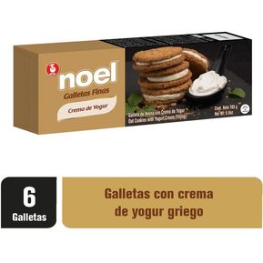 Galleta NOEL avena con crema yogurt x 165g