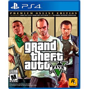Grand Theft Auto 5 GTA 5 Premium Edition PS4 Nuevo Fisico Español