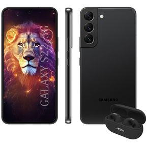 Samsung Galaxy S22 5G SM-S901U1 8GB+256GB Negro y Bluetooth Earphone