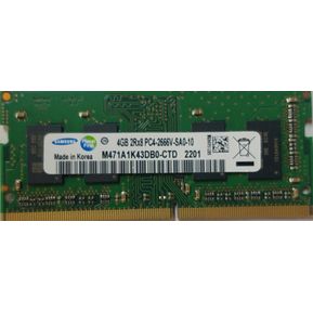 Memoria Samsung DDR4 4GB 2666 MHz