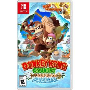 Juego Donkey Kong Country Tropical Freeze Nintendo Switch Fisico Esp
