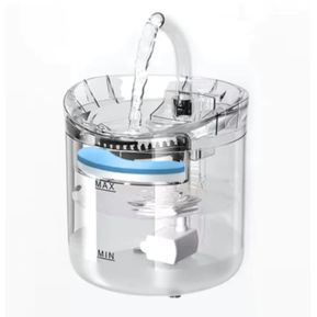 Dispensador automático de agua para mascotas 1.8L purificación