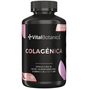 Colágeno Hidrolizado C Biotina 180 Capsulas - Vitalbotanics