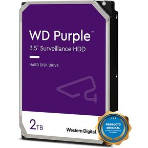 Disco Duro 2TB Western Digital Videovigilancia 3.5 WD22PURZ