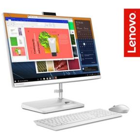 Aio Lenovo Amd Ryzen 5 8Gb 512Gb Ssd Ideacentre 3 23.8" Blanco