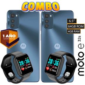 Combo 2 Celulares Motorola Moto E32s 64G...