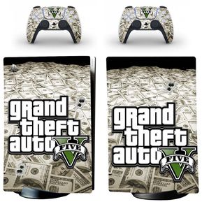 Grand Theft Auto V GTA 5 PS5, edición Digital, pegatina de piel, cubierta para PlayStation 5, c BQ
