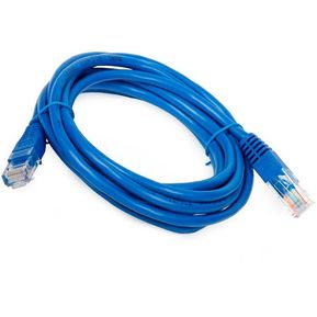Cable De Red Internet Ethernet Cat 5e - 2 Metros Azul