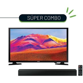 Televisor Samsung 40 Full hd Smart Tv 40T5290 + Barra de Sonido T400