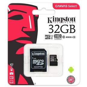 Kingston Memoria Micro Sd 32gb Clase 10...