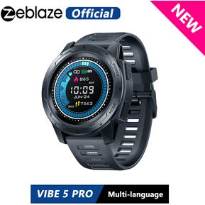 Reloj inteligente Zeblaze VIBE5 PRO SmartWatch Ritmo cardiaco Multideportivos Rastreo