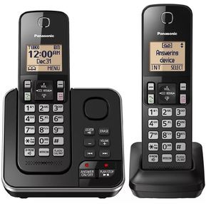 Teléfono Inalámbrico Panasonic Kx-tgc362 Duo Negro