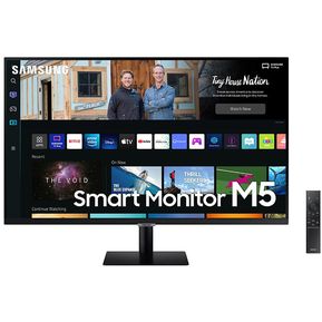 Monitor Samsung M5 32 Inteligente Smart Tv Hdr10 Ls32bm500 - Negro