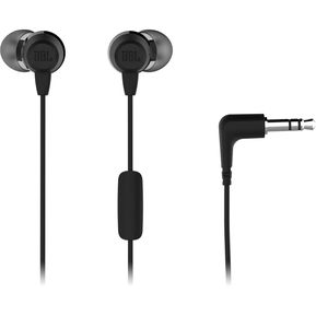 Audifonos Alambricos JBL C50 HI In-Ear Headphones Negro