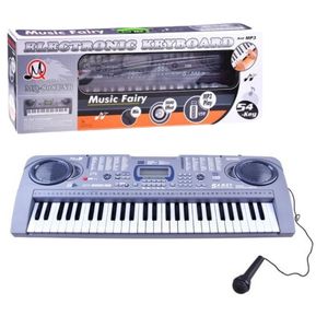 Piano Organeta Con Micrófono Pantalla Led USB