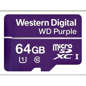 Tarjeta de memoria Western Digital WD Purple 64 GB