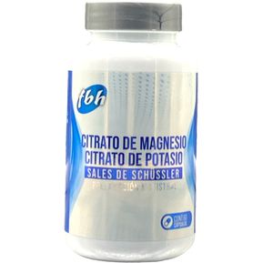 Citrato de magnesio + Citrato De Potasio 60 Capsulas - FBH