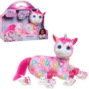 Peluche sorpresa de unicornio con bebés -  juguetes para niños