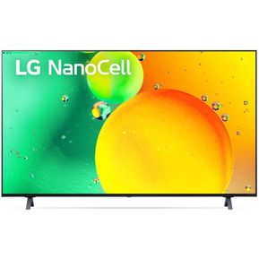 Televisor LG 50" Pulgadas 126 cm 50NANO75SQA 4K-UHD NanoCell Plano Smart TV