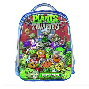 Mochila escolar Plantas Zombie Kindergarten Schoolbag