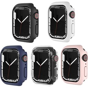 Protector Pantalla Case compatible con Apple Watch Serie 7 8 45 mm