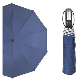 Sombrilla Paraguas Brisa Automática Grande Azul Filtro UV