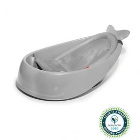 Bañera para bebe reclinable lavabo baño ducha bañar gris