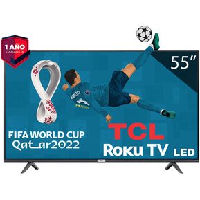 Pantalla Smart TV TCL 55D435 55 LED 4K -...
