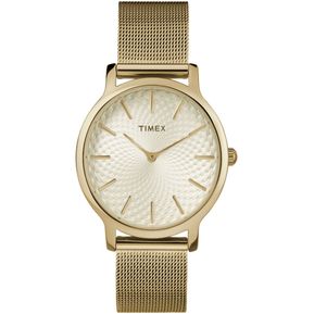 Reloj Para Mujer Timex City C. Transcend Tw2R36100 Dorado