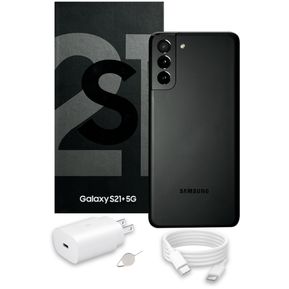 Samsung Galaxy S21 Plus 128 Gb Negro (Reacondicionado)
