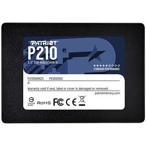 Disco duro interno Patriot P210 1TB / SATA III
