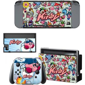 Kirby Star Allies-pegatinas para Nintendo Switch, pegatinas para Nin =