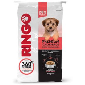 Ringo Premium Cachorros 360 Defenses / 15 Kg