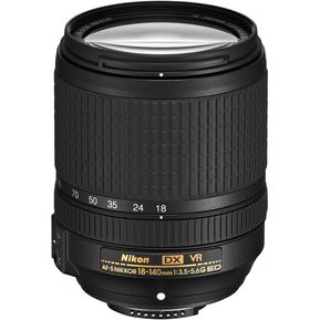 Lente Nikkor 18-140mm F3.5-5.6G ED VR Para Cámara Nikon