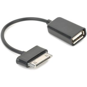 Cable adaptador USB OTG para Samsung Galaxy Tab 2  P5100 - Negro