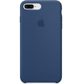 Silicone Case Para iPhone 7 Plus / 8 Plus Azul Oscuro