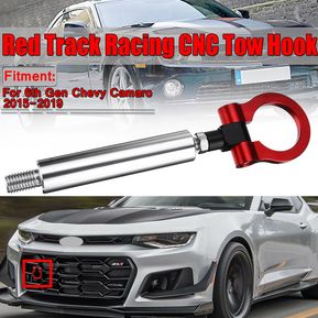 Style CNC Aluminum Tow Hook For 6th Gen Chevrolet Camaro 2015-2019 -