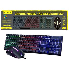 Kit Teclado + Mouse Gaming RGB AOAS M-350