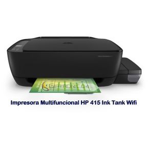 Impresora Multifuncional HP 415 Ink Tank Wifi Negro