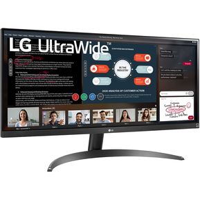 Monitor Ultrawide LG 29 Ips Hdr10 Freesync 75hz 5ms 29WP500 - Negro