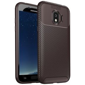 Funda Protector TPU Para Samsung Galaxy J2 PRO 2018/Grand Prime pro(Marrón)