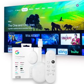 Google Chromecast Tv Última Versión Full Hd/hdr Control Voz