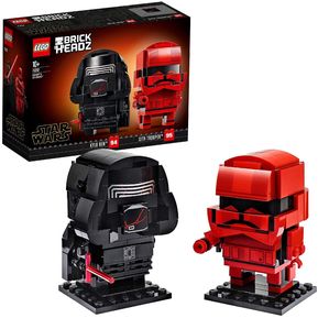 LEGO Brickheadz 75232 Kylo Ren y Sith Trooper Juego de const...