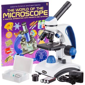 Microscopio Amscope 40x-1000x Para Estudiantes