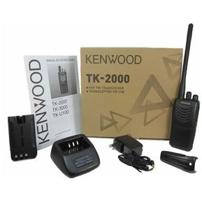 Radio Analogo UHF Kenwood TK3000 16 Canales Negro
