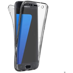 360 grados funda para Samsung Galaxy Note 8 9 10 Lite S8 S9 S10 Plus más S10E A5 A6 A7 A8 J3 J4 J5 J6 2018 2017 J7 Pro cubierta de cuerpo completo(#Gray)
