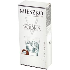 Chocolates con Licor Vodka Cheers Mieszko Caja 180 grs