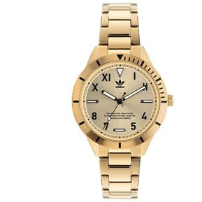 Reloj Adidas modelo AOFH22061 dorado mujer